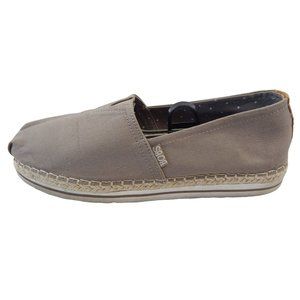 BOBS From Sketchers Memory Foam Womens Grey Flats Size 9.5